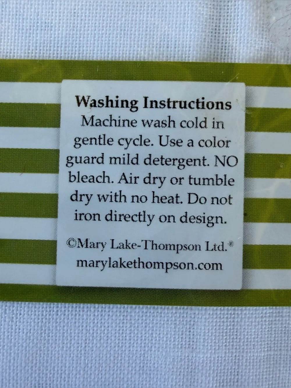 Mary Lake-Thompson Pinecones in a Bucket Guest Towel Set Linen Cotton Hemstitch